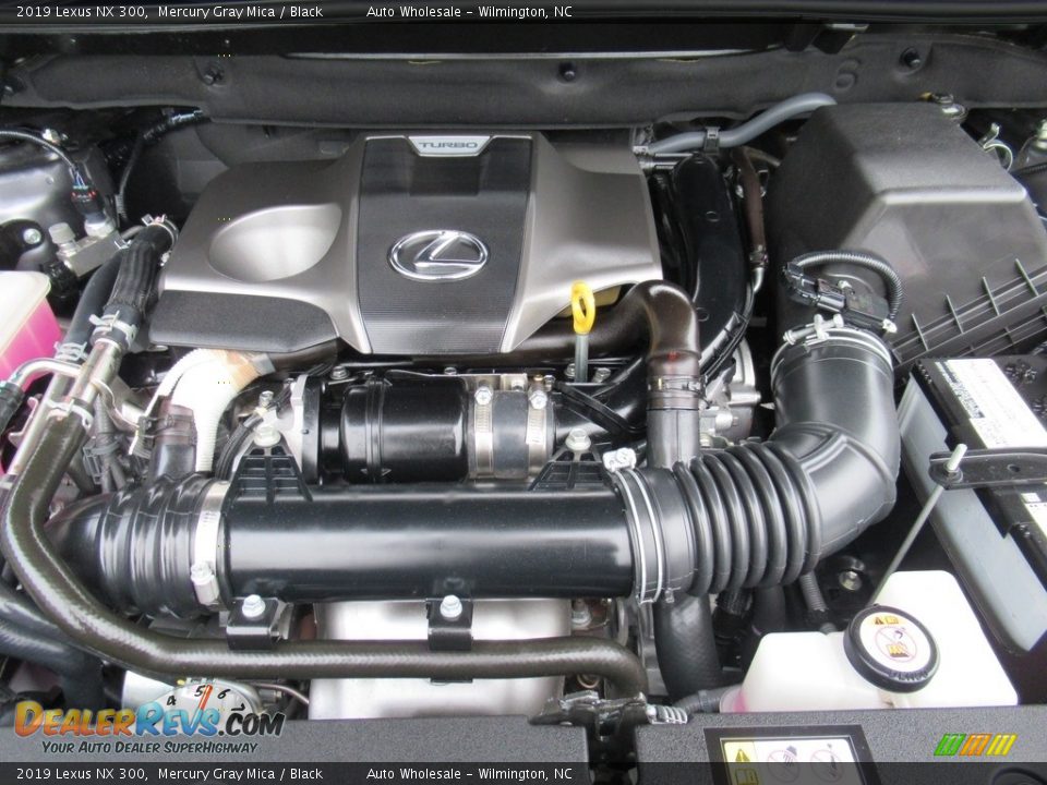 2019 Lexus NX 300 Mercury Gray Mica / Black Photo #6