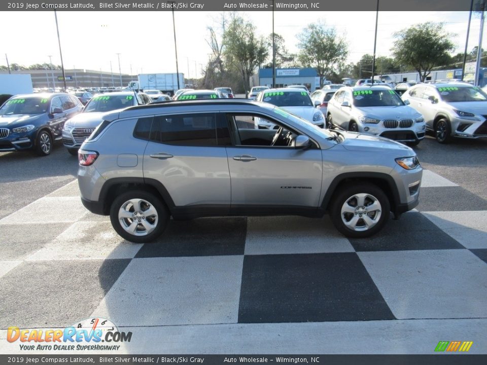 2019 Jeep Compass Latitude Billet Silver Metallic / Black/Ski Gray Photo #3