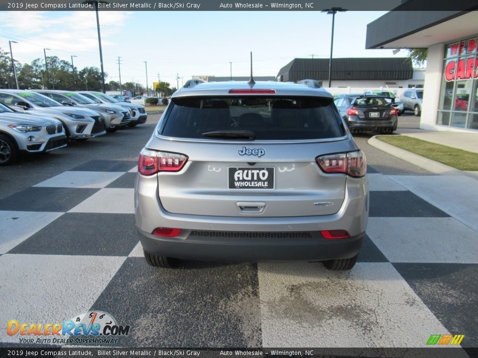 2019 Jeep Compass Latitude Billet Silver Metallic / Black/Ski Gray Photo #4