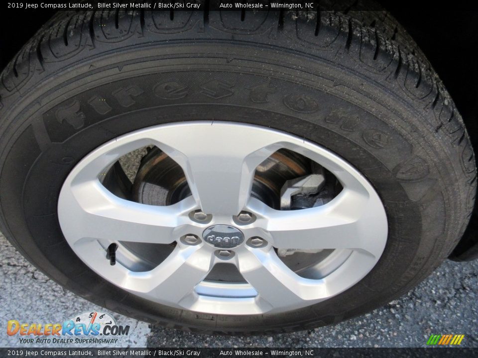 2019 Jeep Compass Latitude Billet Silver Metallic / Black/Ski Gray Photo #7