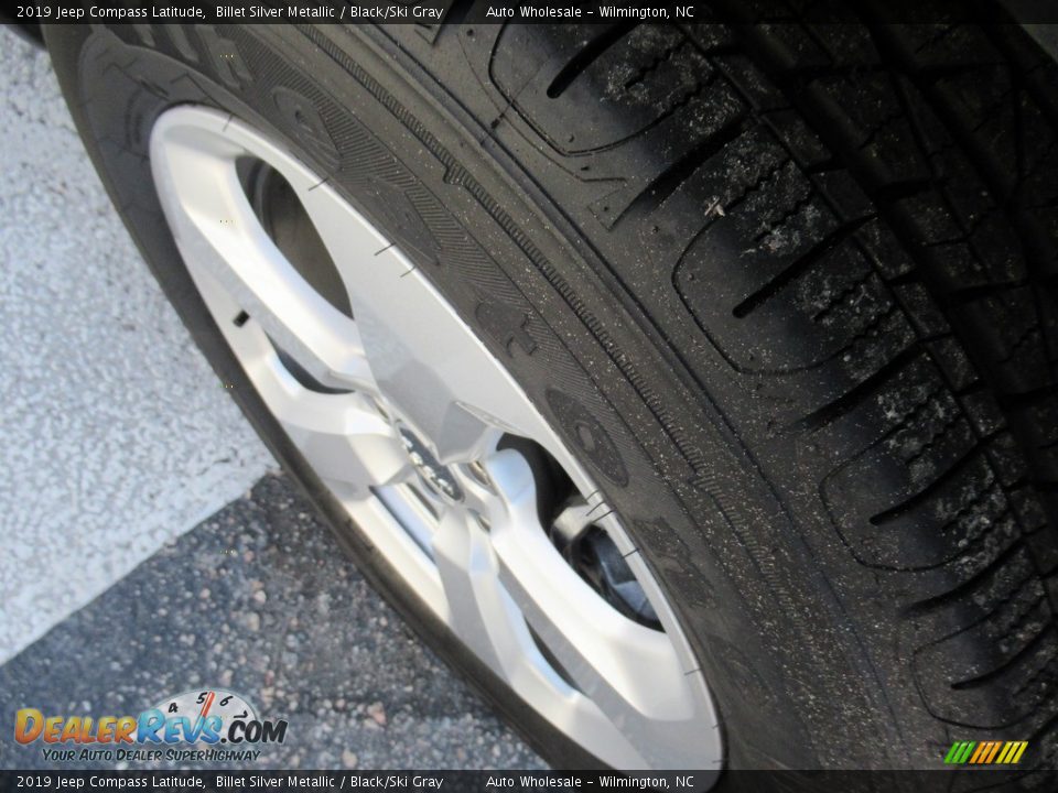 2019 Jeep Compass Latitude Billet Silver Metallic / Black/Ski Gray Photo #8