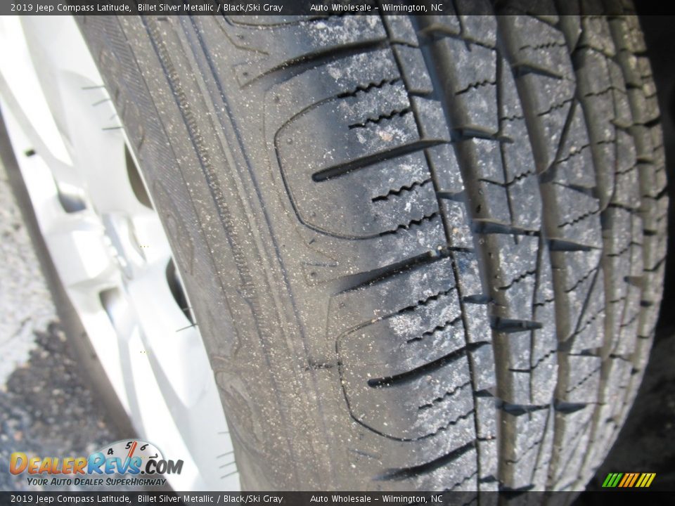 2019 Jeep Compass Latitude Billet Silver Metallic / Black/Ski Gray Photo #9