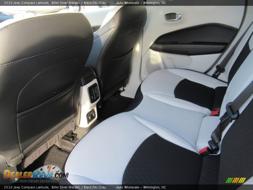 2019 Jeep Compass Latitude Billet Silver Metallic / Black/Ski Gray Photo #12