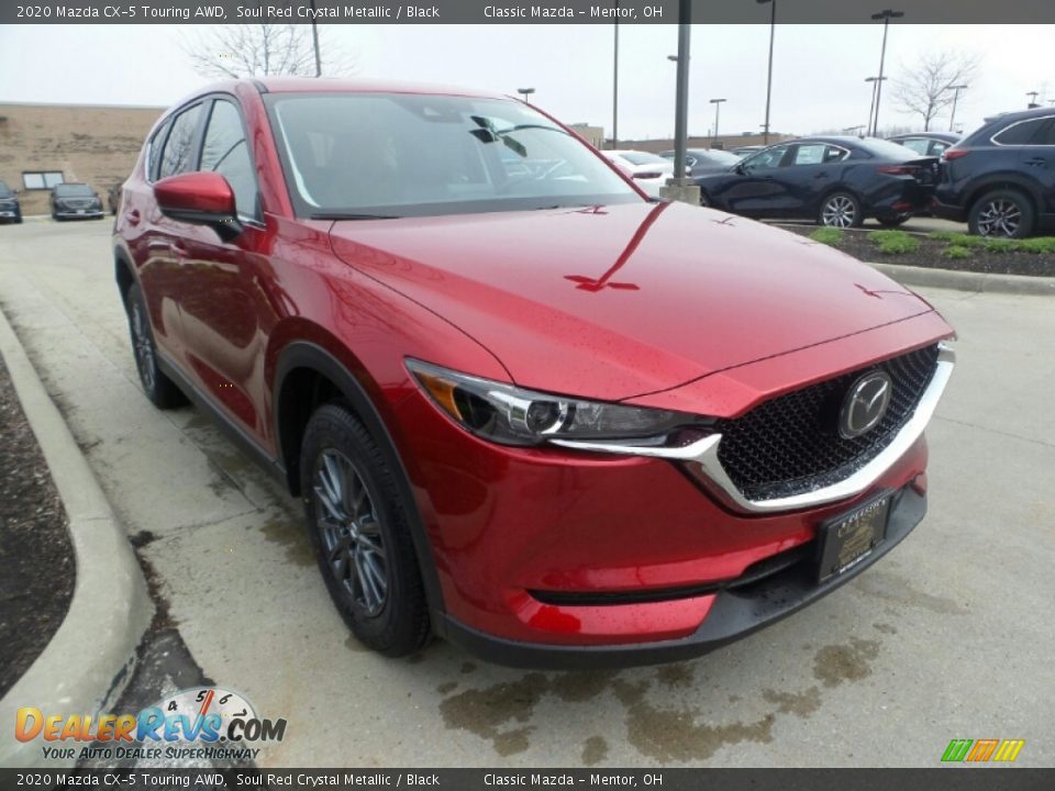 2020 Mazda CX-5 Touring AWD Soul Red Crystal Metallic / Black Photo #1
