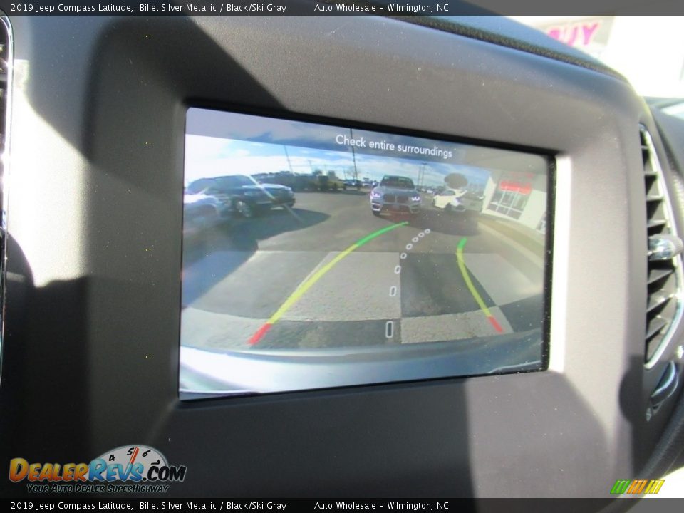 2019 Jeep Compass Latitude Billet Silver Metallic / Black/Ski Gray Photo #18
