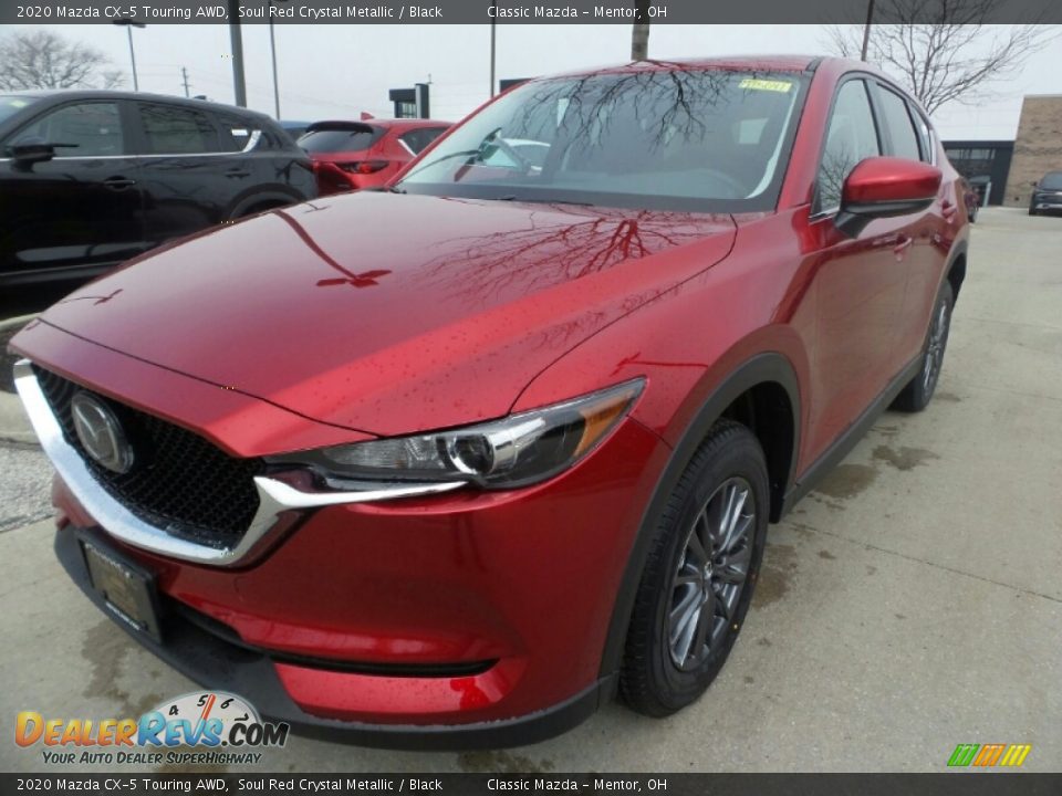 2020 Mazda CX-5 Touring AWD Soul Red Crystal Metallic / Black Photo #3