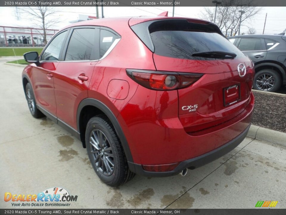 2020 Mazda CX-5 Touring AWD Soul Red Crystal Metallic / Black Photo #5