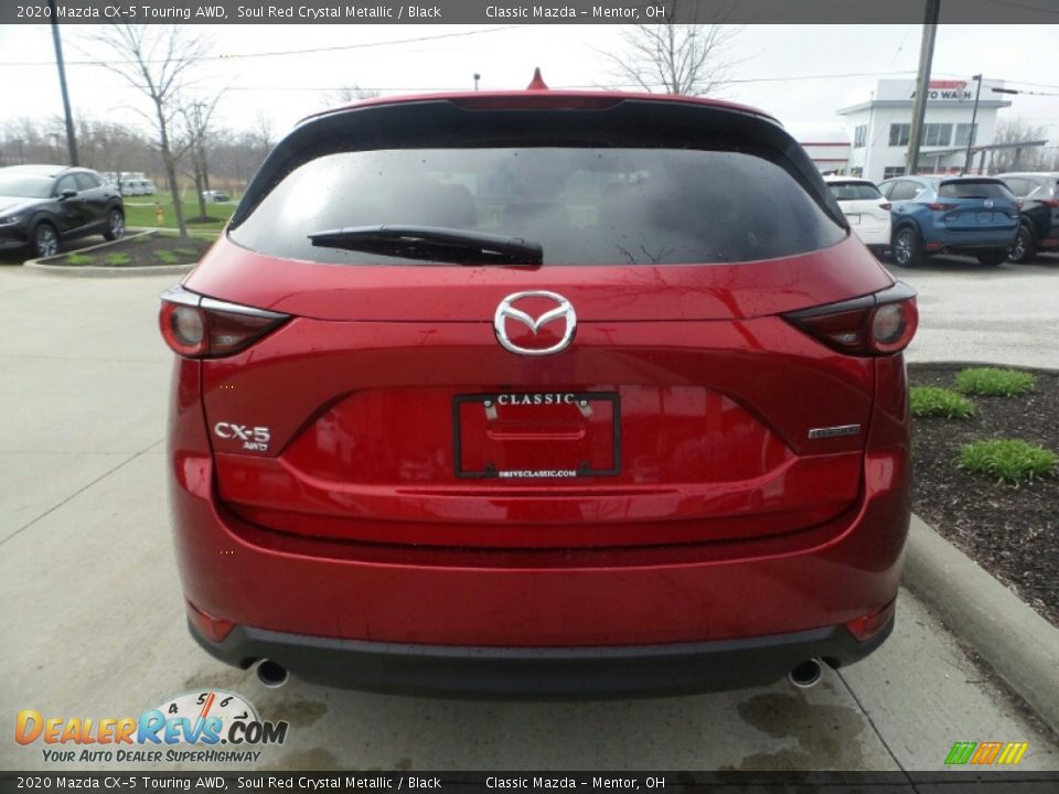 2020 Mazda CX-5 Touring AWD Soul Red Crystal Metallic / Black Photo #6