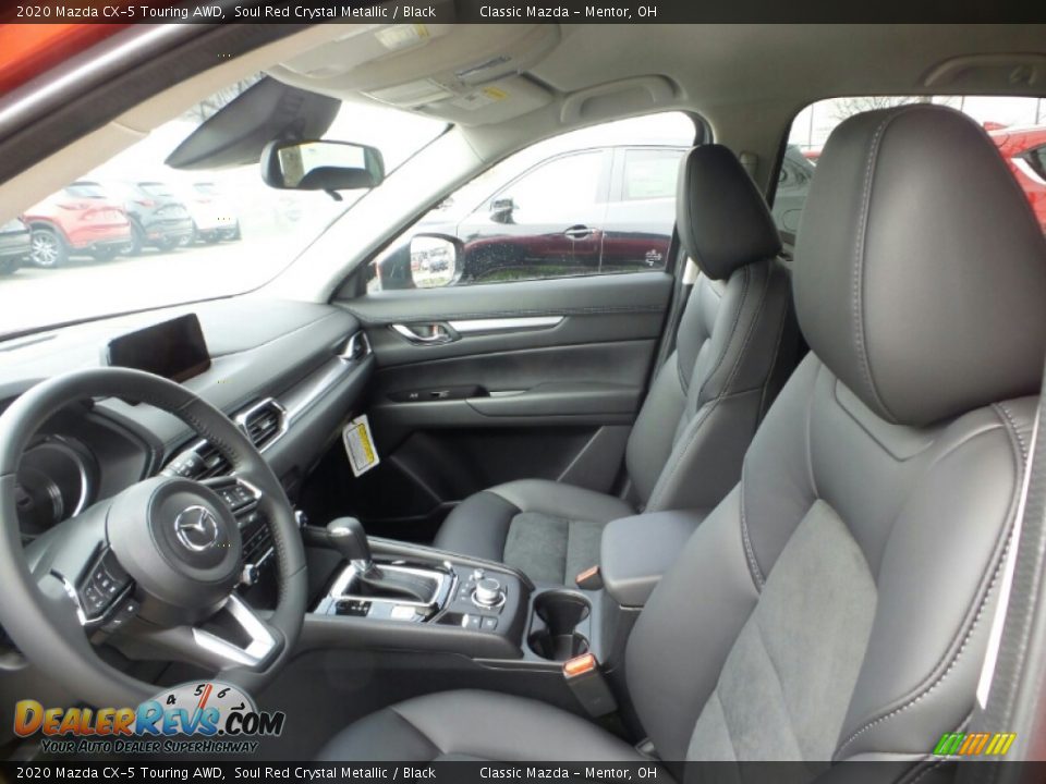 2020 Mazda CX-5 Touring AWD Soul Red Crystal Metallic / Black Photo #8