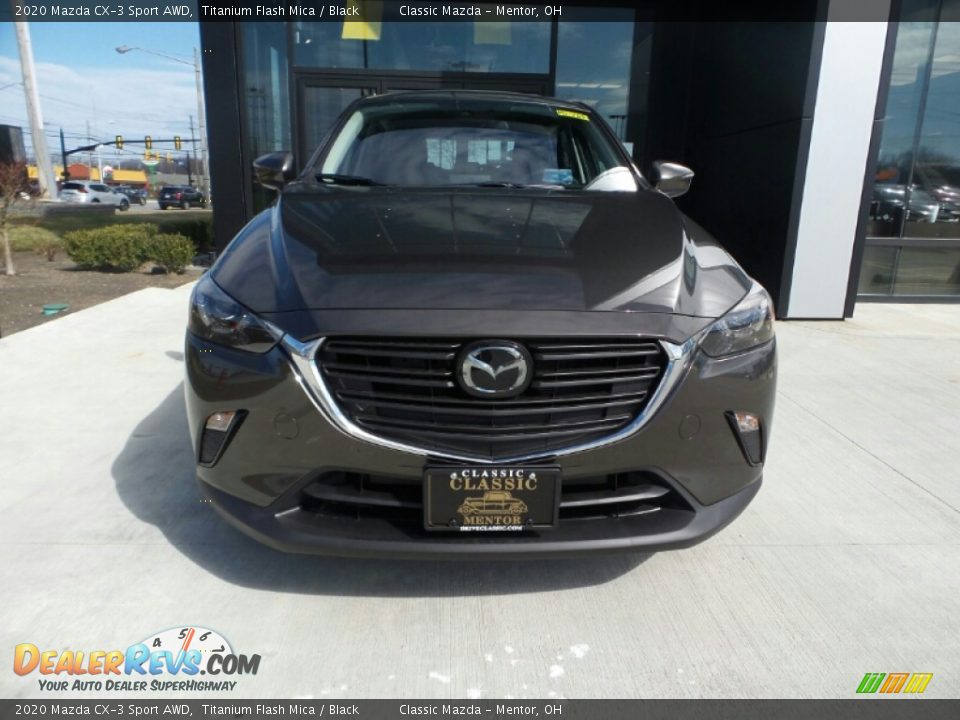2020 Mazda CX-3 Sport AWD Titanium Flash Mica / Black Photo #3