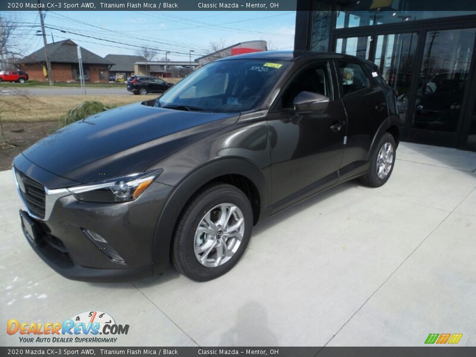 2020 Mazda CX-3 Sport AWD Titanium Flash Mica / Black Photo #4