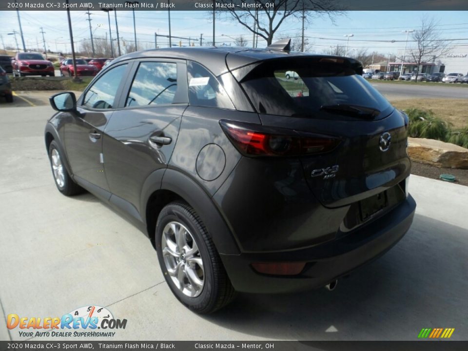 2020 Mazda CX-3 Sport AWD Titanium Flash Mica / Black Photo #5