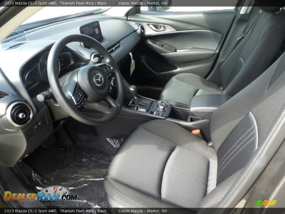 2020 Mazda CX-3 Sport AWD Titanium Flash Mica / Black Photo #6