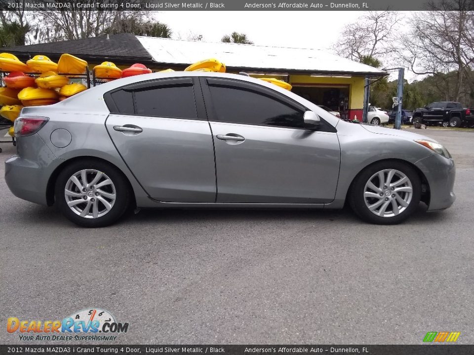 Liquid Silver Metallic 2012 Mazda MAZDA3 i Grand Touring 4 Door Photo #2