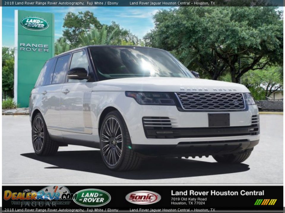 2018 Land Rover Range Rover Autobiography Fuji White / Ebony Photo #2