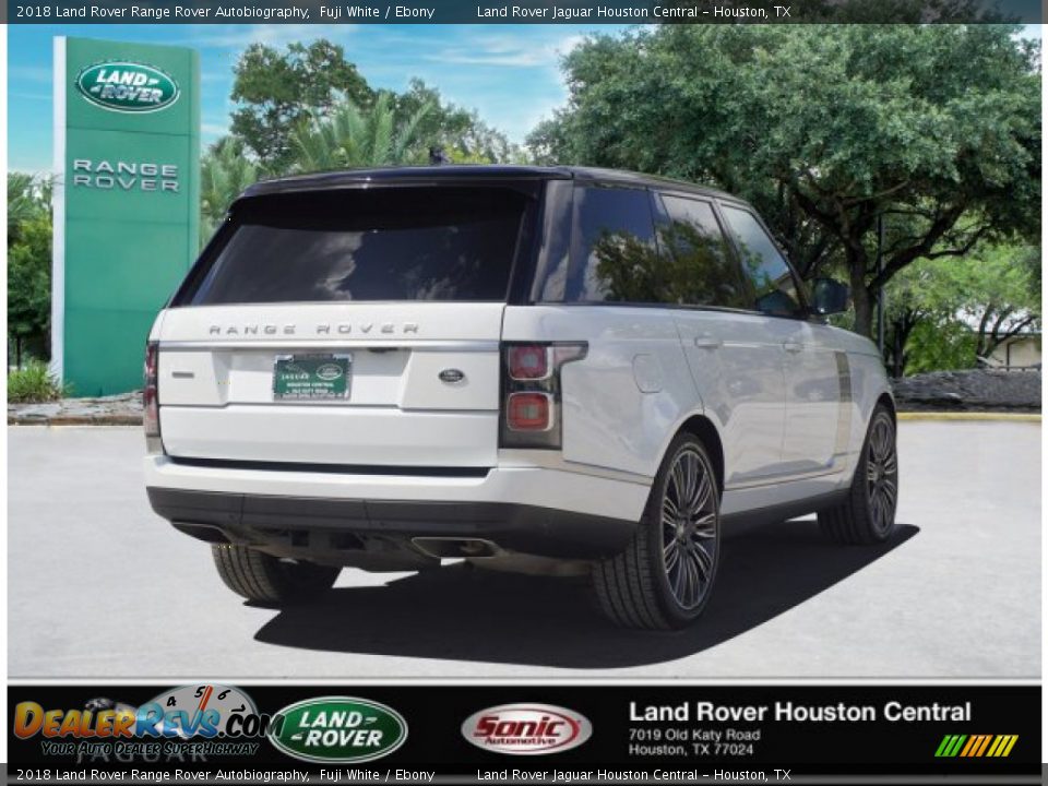 2018 Land Rover Range Rover Autobiography Fuji White / Ebony Photo #4