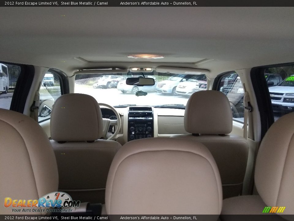 2012 Ford Escape Limited V6 Steel Blue Metallic / Camel Photo #26