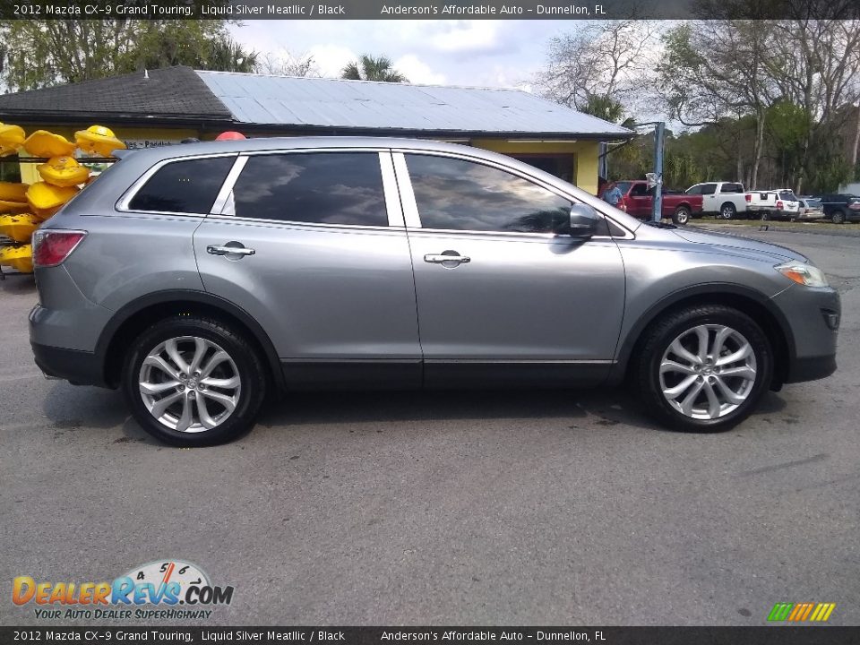 Liquid Silver Meatllic 2012 Mazda CX-9 Grand Touring Photo #2