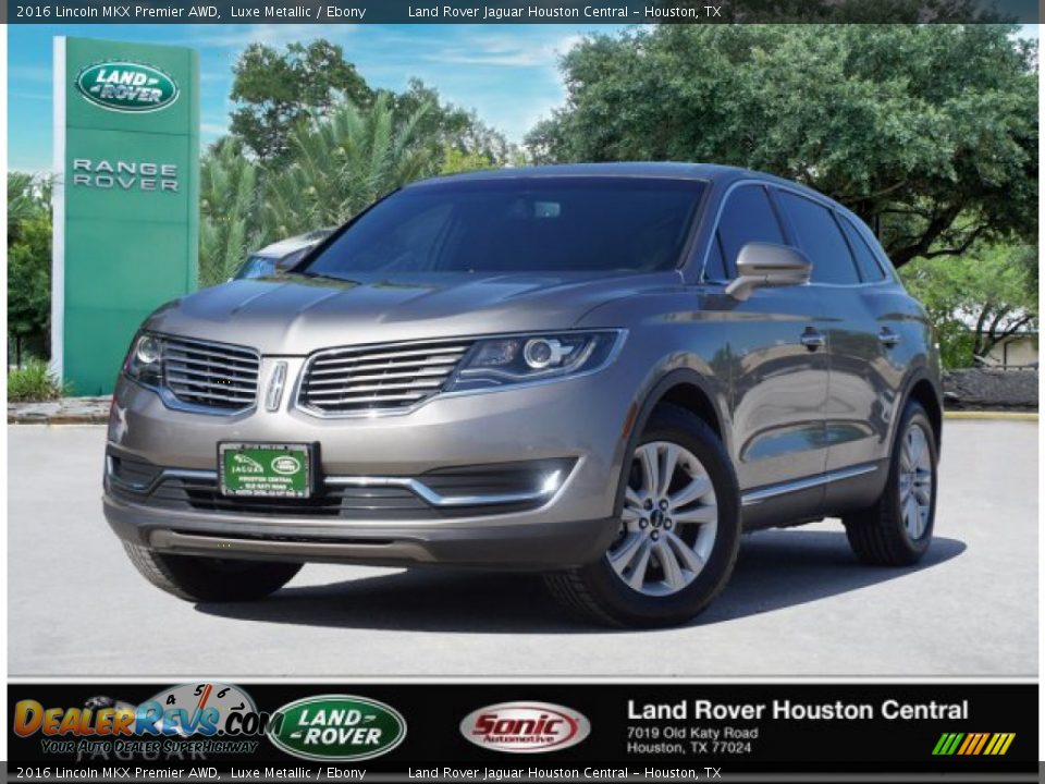 2016 Lincoln MKX Premier AWD Luxe Metallic / Ebony Photo #1