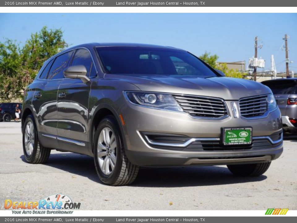 2016 Lincoln MKX Premier AWD Luxe Metallic / Ebony Photo #3