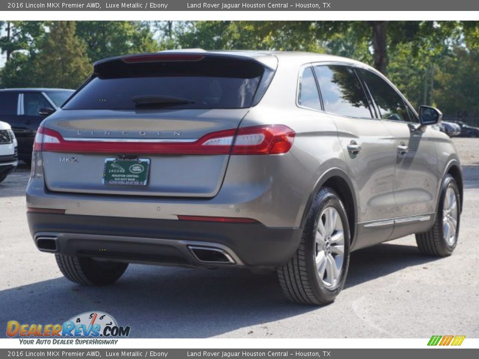 2016 Lincoln MKX Premier AWD Luxe Metallic / Ebony Photo #5