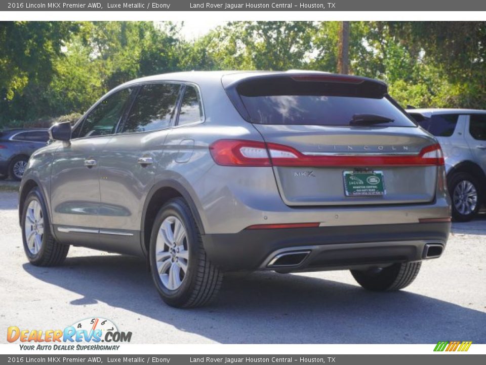 2016 Lincoln MKX Premier AWD Luxe Metallic / Ebony Photo #7