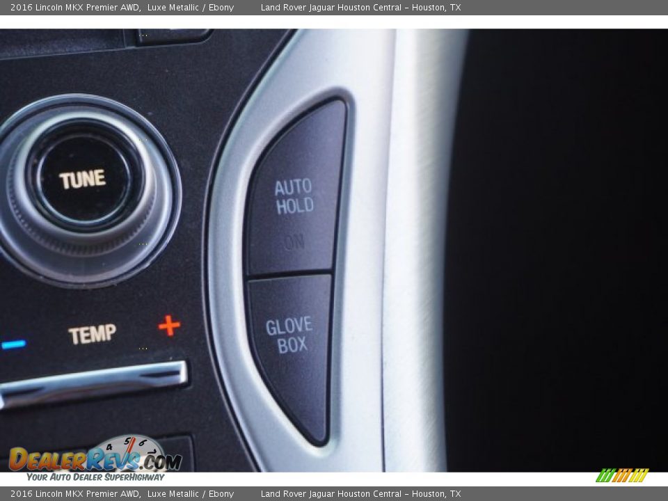 Controls of 2016 Lincoln MKX Premier AWD Photo #23