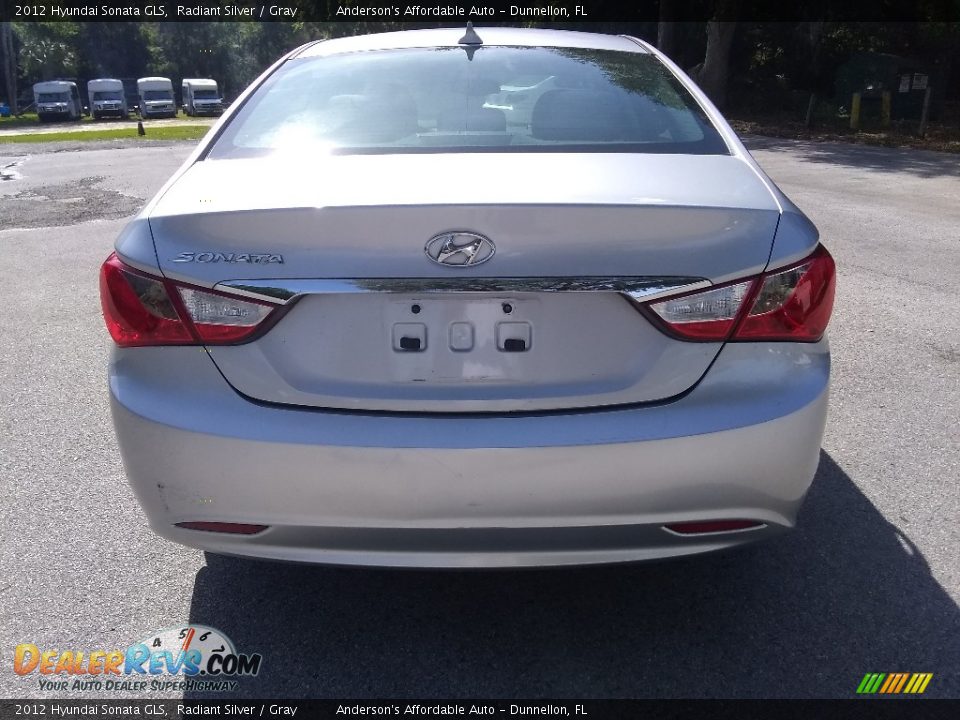 2012 Hyundai Sonata GLS Radiant Silver / Gray Photo #4