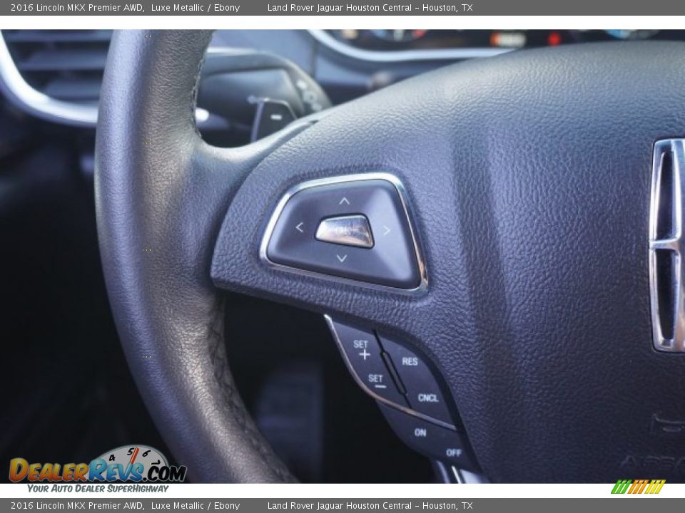 2016 Lincoln MKX Premier AWD Steering Wheel Photo #25