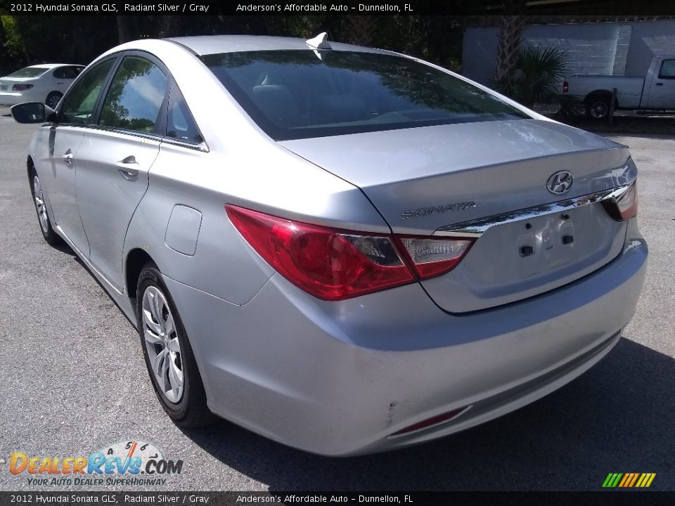 2012 Hyundai Sonata GLS Radiant Silver / Gray Photo #5