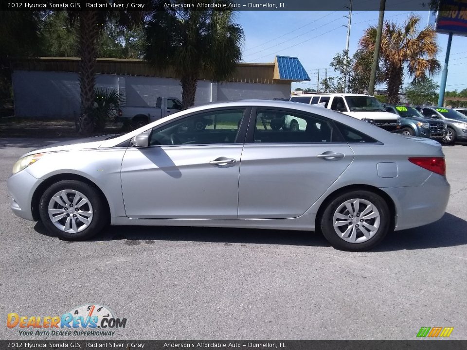 2012 Hyundai Sonata GLS Radiant Silver / Gray Photo #6