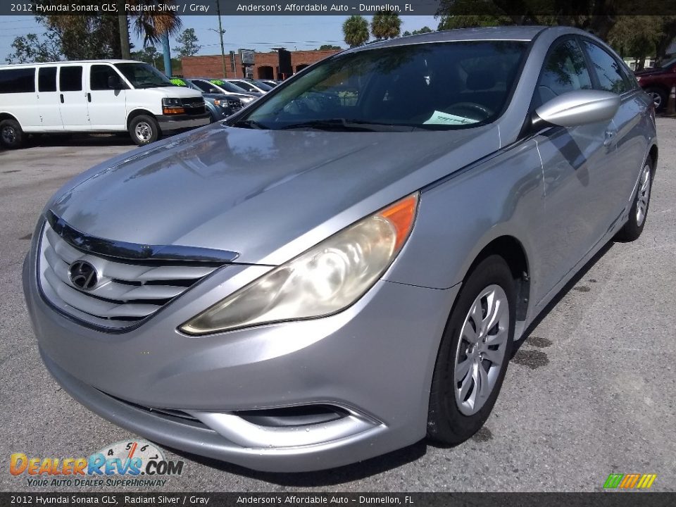 2012 Hyundai Sonata GLS Radiant Silver / Gray Photo #7