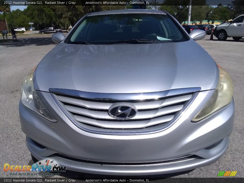 2012 Hyundai Sonata GLS Radiant Silver / Gray Photo #8