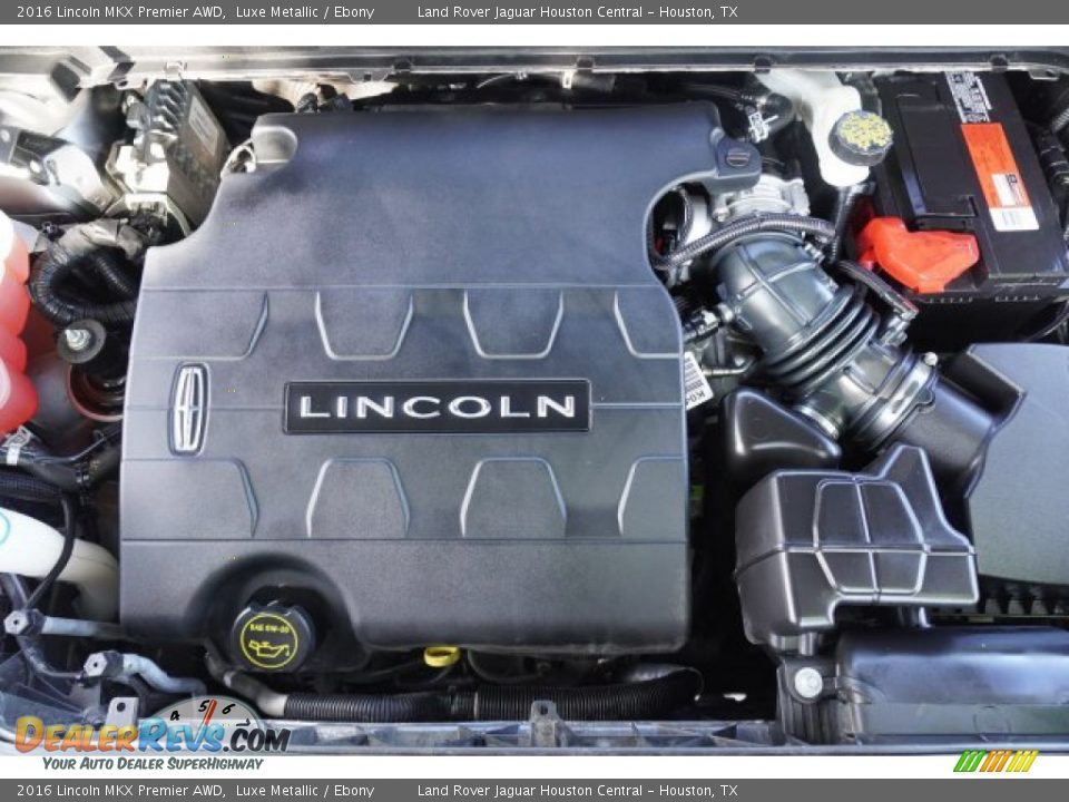 2016 Lincoln MKX Premier AWD 3.7 Liter DOHC 24-Valve Ti-VCT V6 Engine Photo #34
