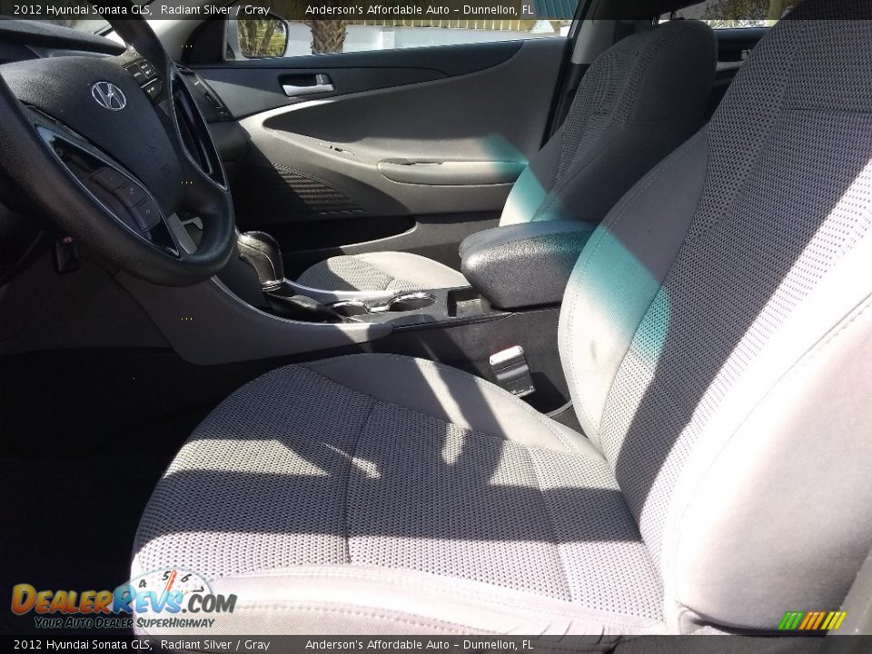2012 Hyundai Sonata GLS Radiant Silver / Gray Photo #10