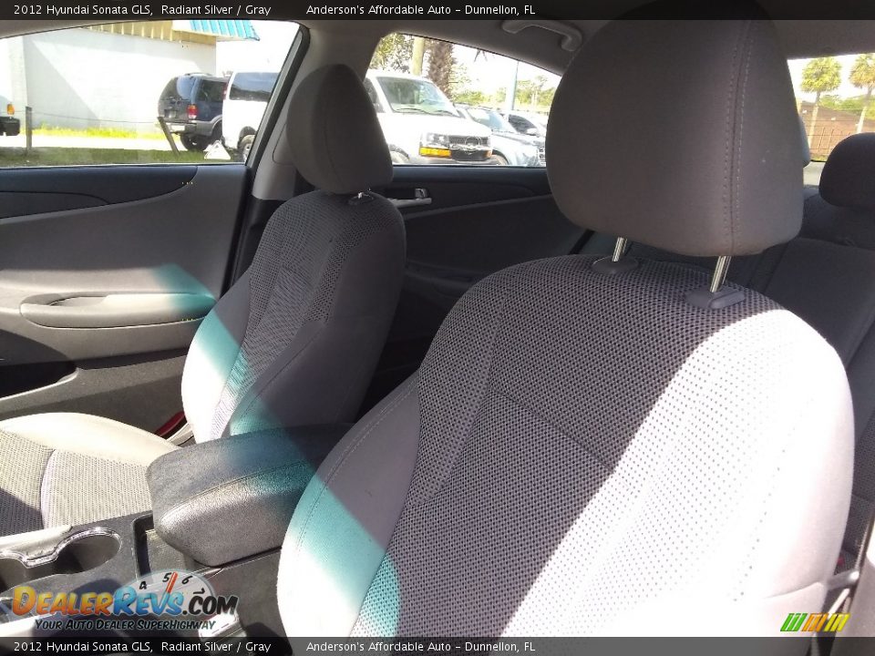 2012 Hyundai Sonata GLS Radiant Silver / Gray Photo #11