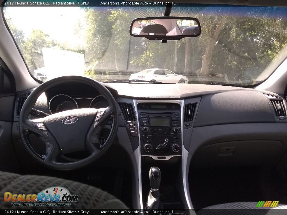 2012 Hyundai Sonata GLS Radiant Silver / Gray Photo #13