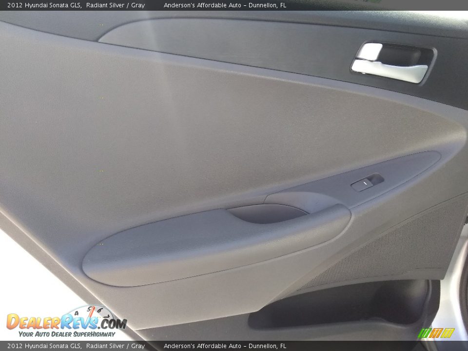 2012 Hyundai Sonata GLS Radiant Silver / Gray Photo #14