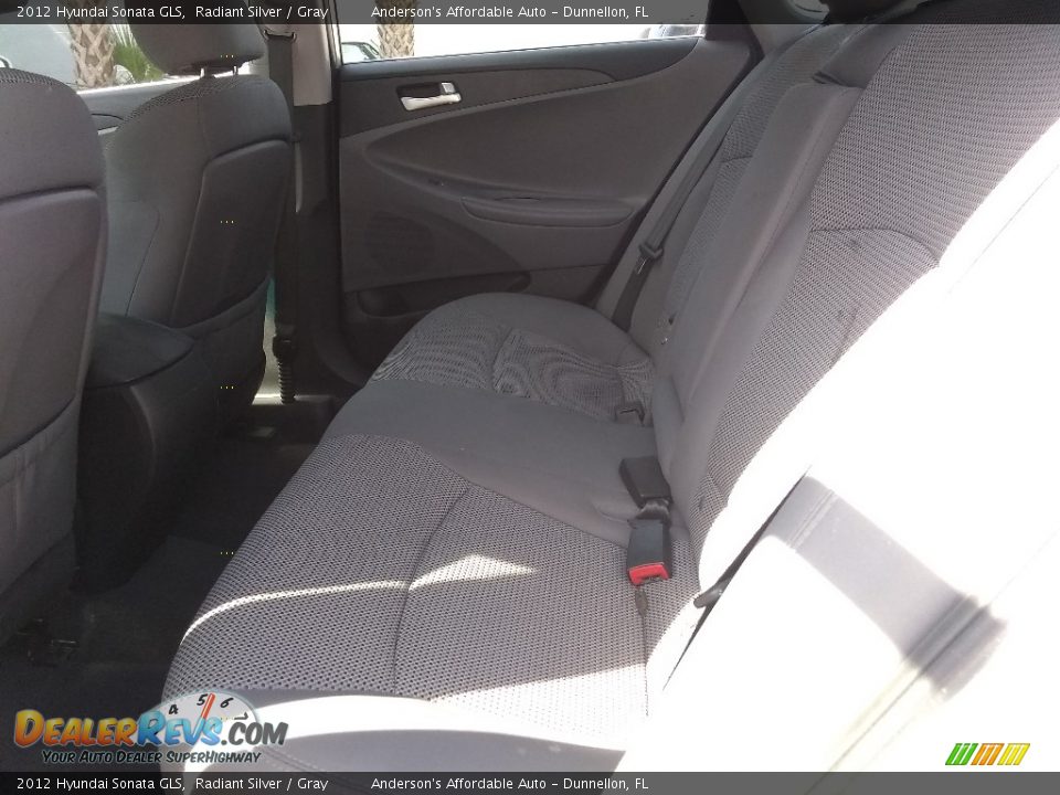 2012 Hyundai Sonata GLS Radiant Silver / Gray Photo #15