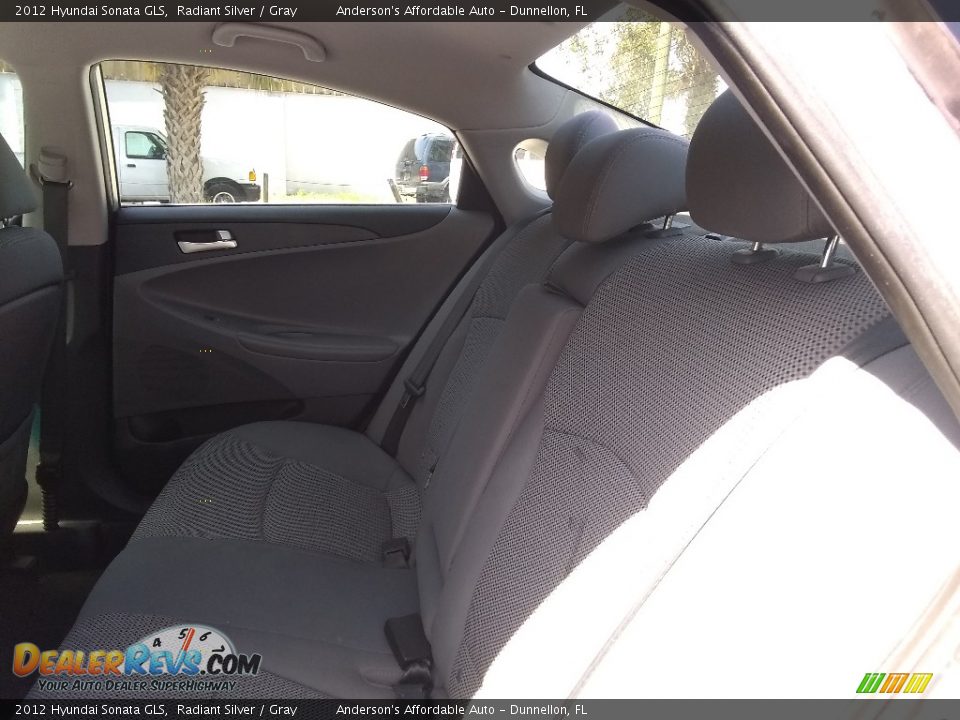 2012 Hyundai Sonata GLS Radiant Silver / Gray Photo #16