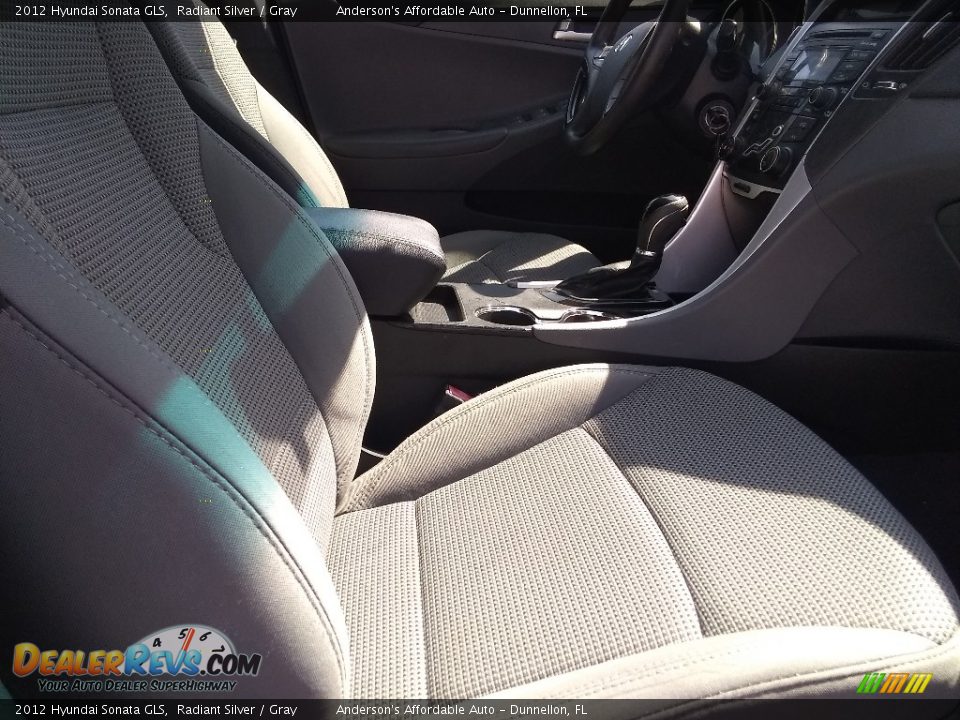 2012 Hyundai Sonata GLS Radiant Silver / Gray Photo #18