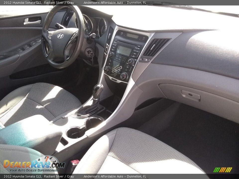 2012 Hyundai Sonata GLS Radiant Silver / Gray Photo #19