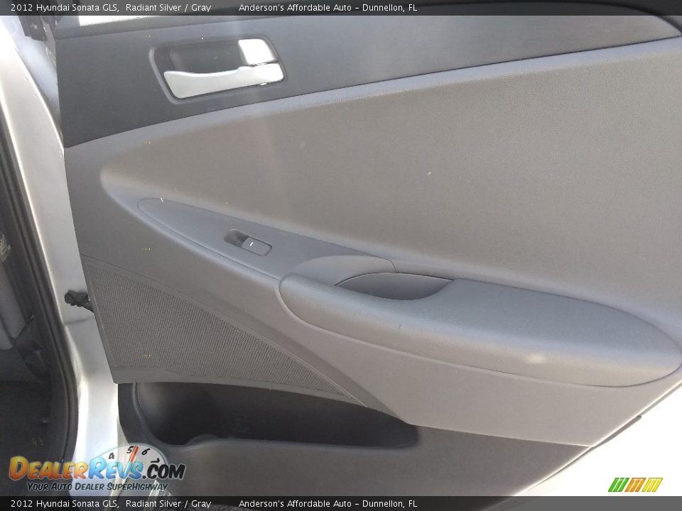 2012 Hyundai Sonata GLS Radiant Silver / Gray Photo #20