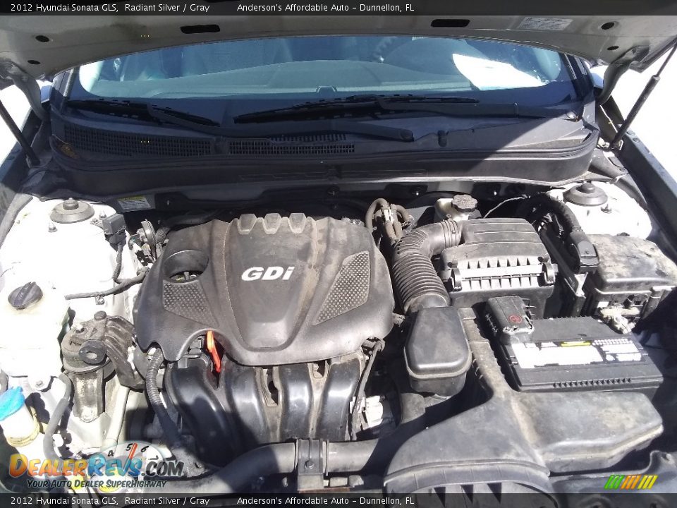 2012 Hyundai Sonata GLS Radiant Silver / Gray Photo #23