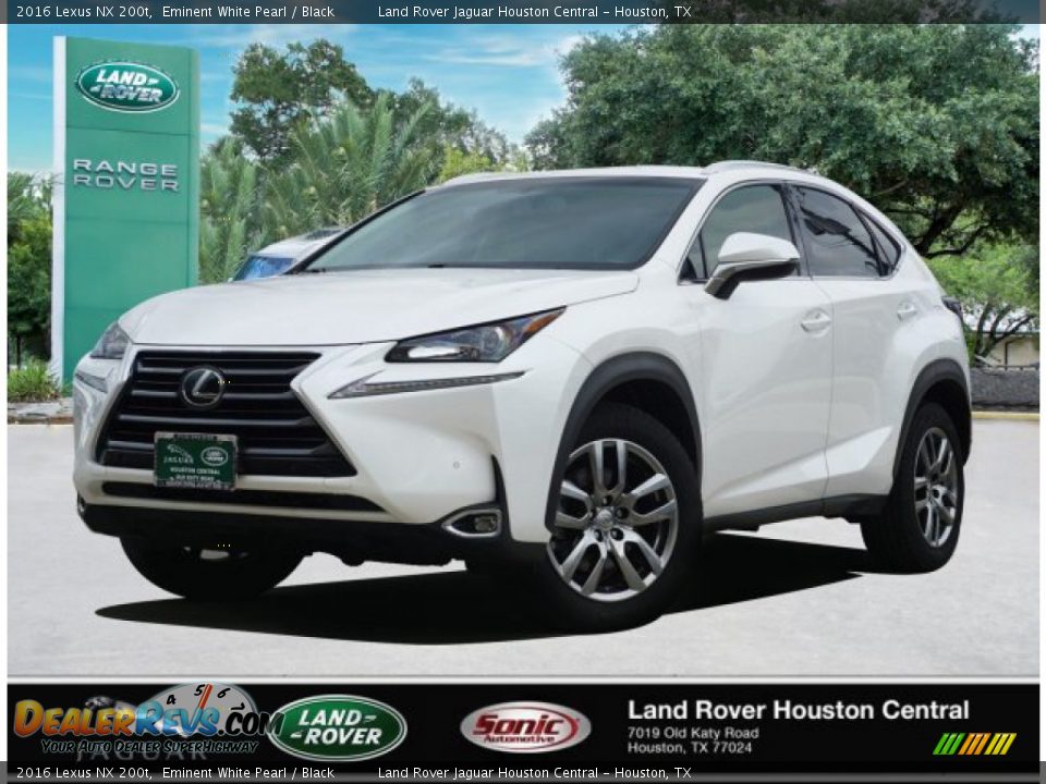 2016 Lexus NX 200t Eminent White Pearl / Black Photo #1