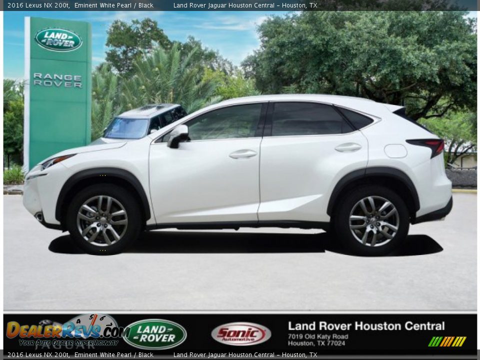 2016 Lexus NX 200t Eminent White Pearl / Black Photo #3