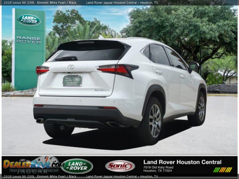 2016 Lexus NX 200t Eminent White Pearl / Black Photo #4