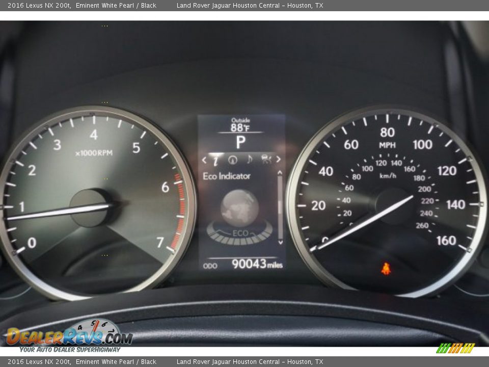 2016 Lexus NX 200t Gauges Photo #13