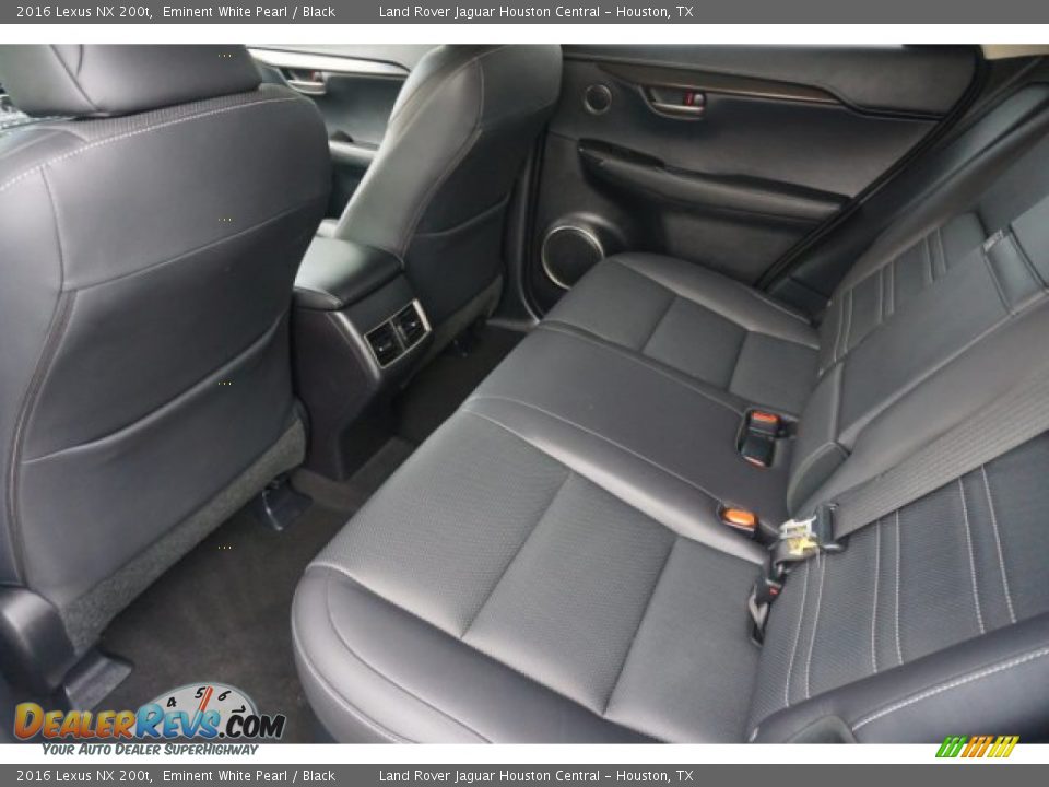 Rear Seat of 2016 Lexus NX 200t Photo #28