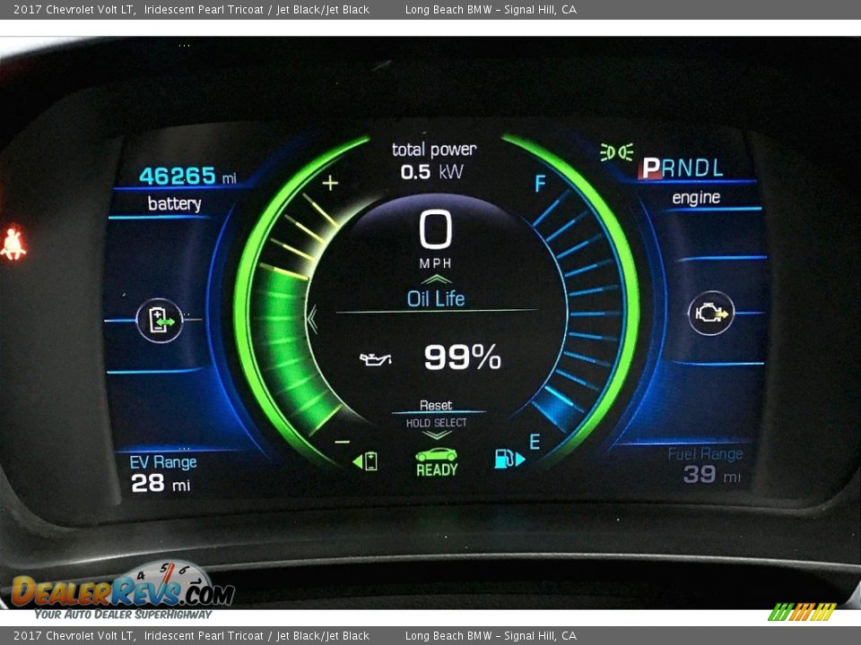 2017 Chevrolet Volt LT Gauges Photo #20